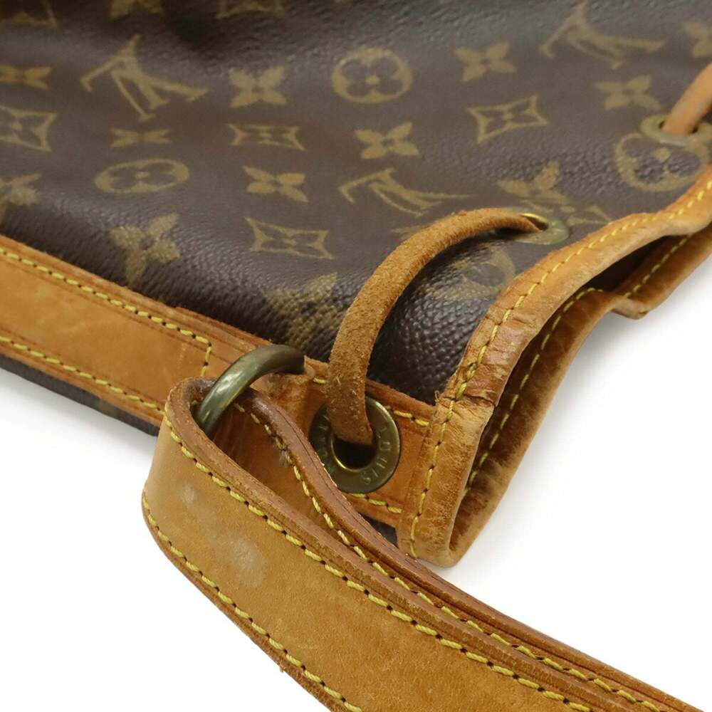 LOUIS VUITTON Brown Monogram Noe Shoulder Bag - Picture 7 of 9